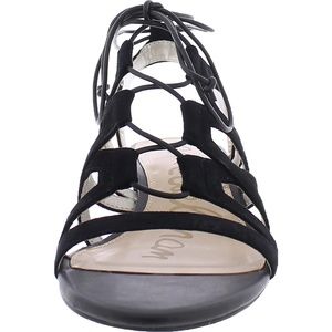 Sam Edelman Womens Ardella Leather Lace Up Gladiator Sandals
